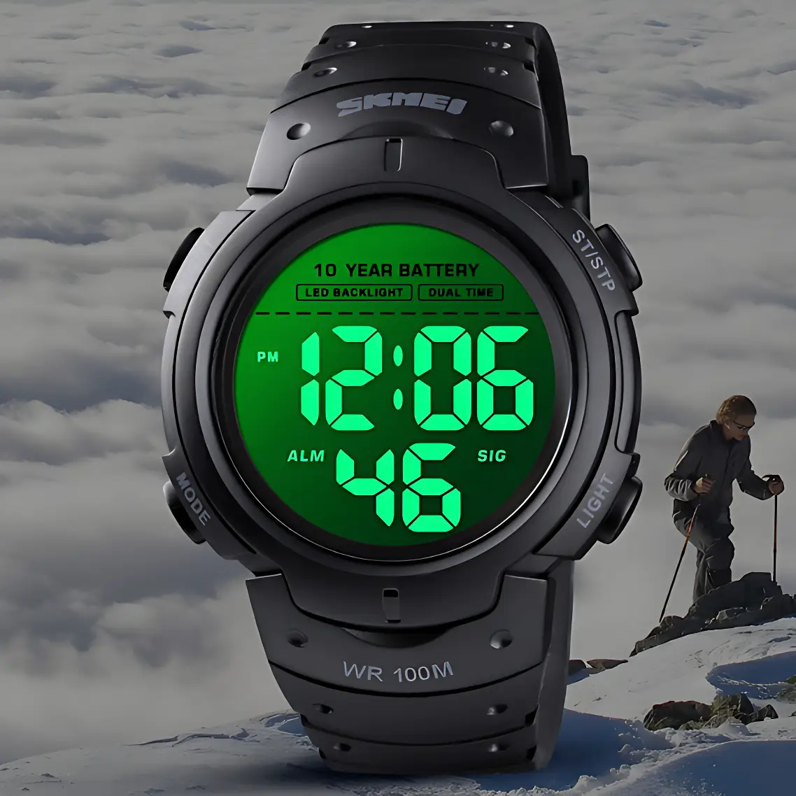 Montre chronomètre randonnée - Image 2
