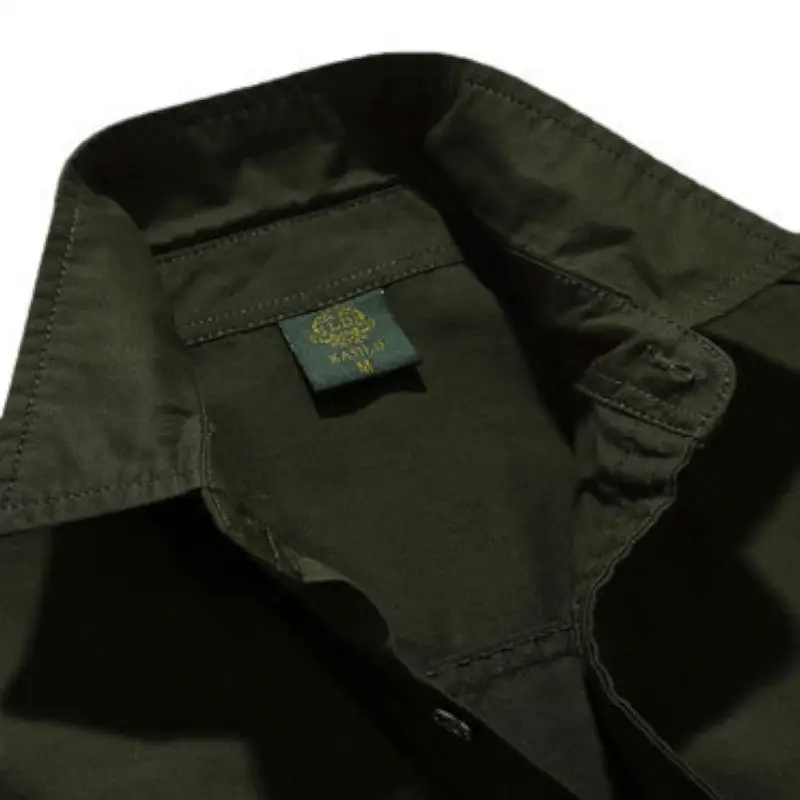 Noir chemise à manches - Image 6