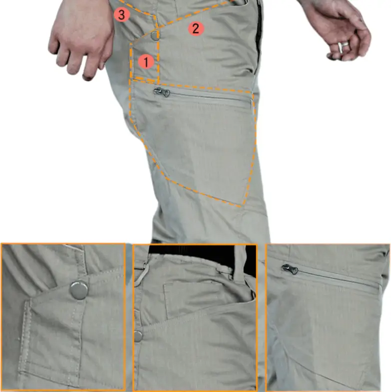 PANTALON TREILLIS TACTIQUE - Image 5