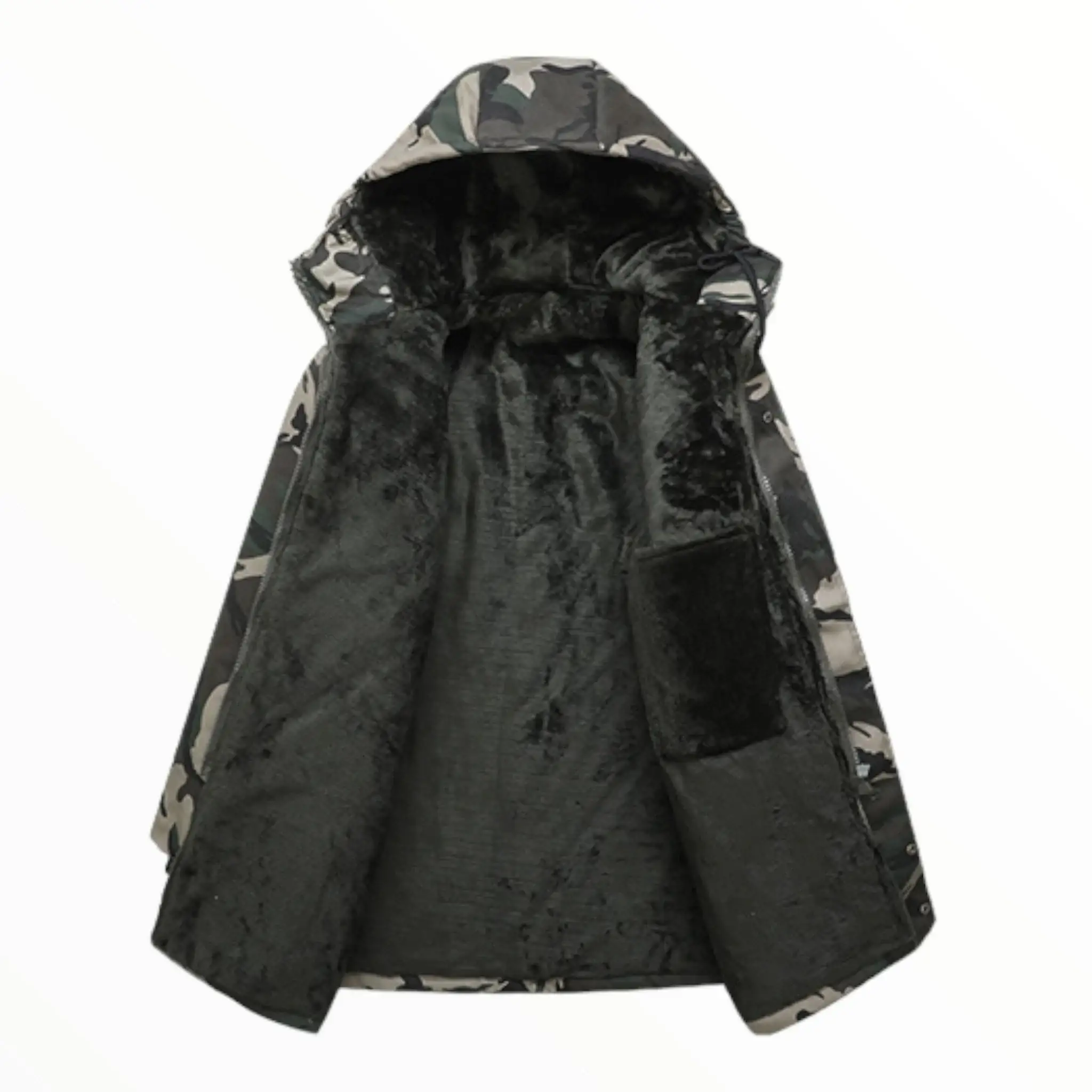 Parka militaire camouflage homme - Image 13