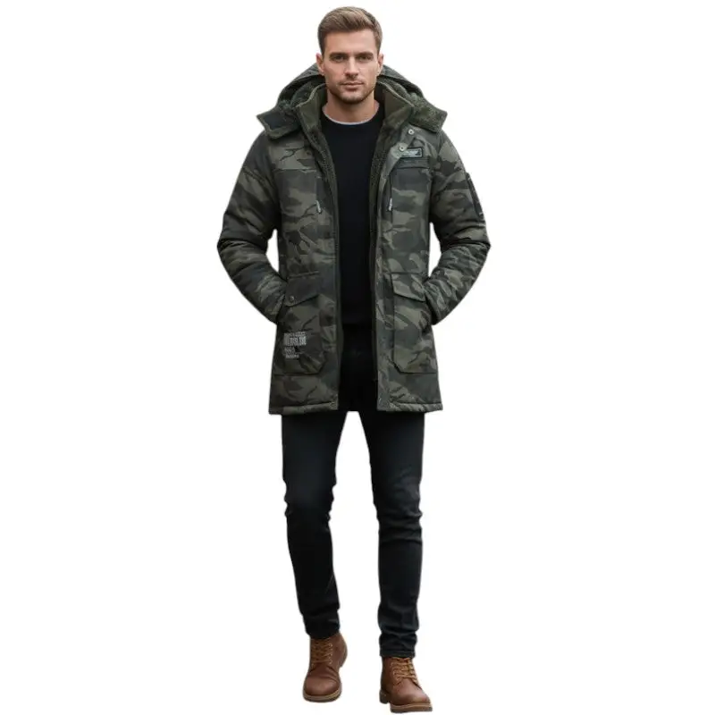 Parka militaire homme hiver - Image 26