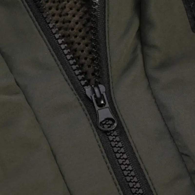 PARKA MILITAIRE TRÈS CHAUDE DOUBLÉE POLAIRE - Image 7