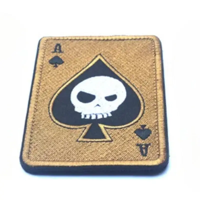 PATCH MILITAIRE - CARTE DE LA MORT - Image 3