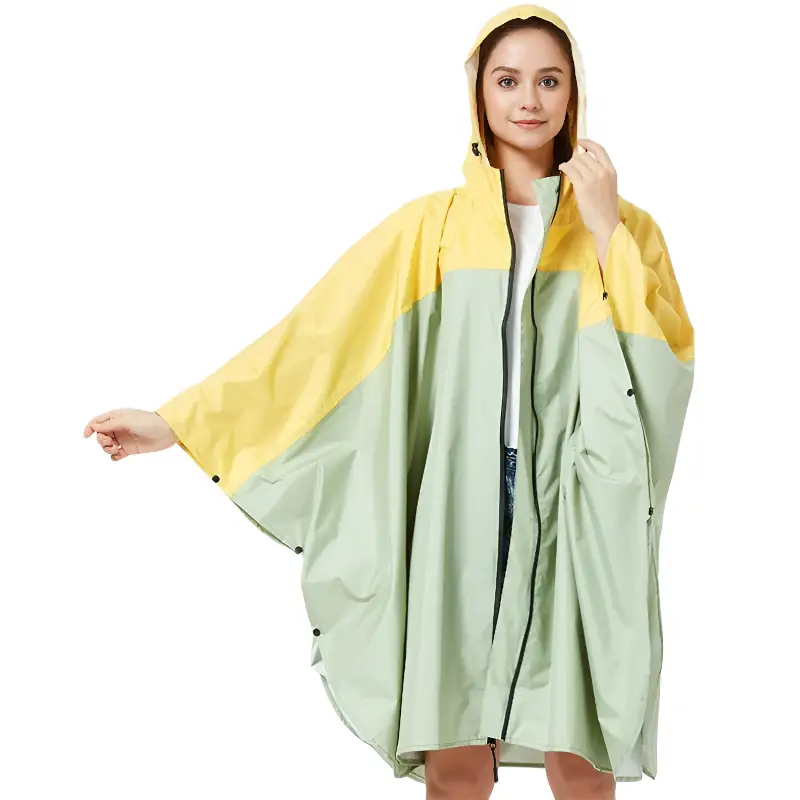 Poncho pluie bicolore - Image 12