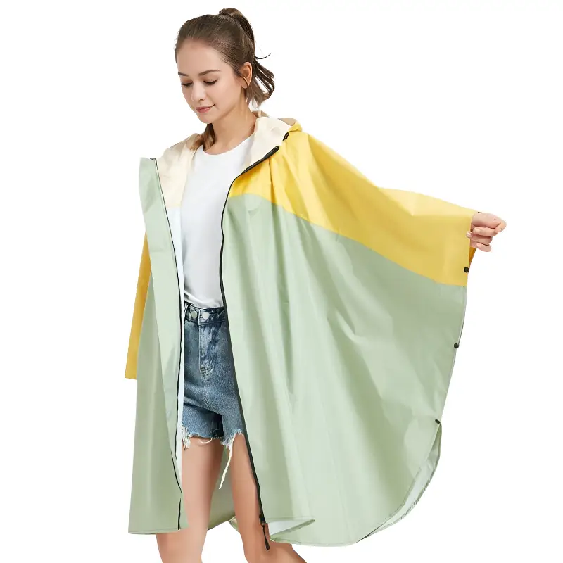 Poncho pluie bicolore - Image 14
