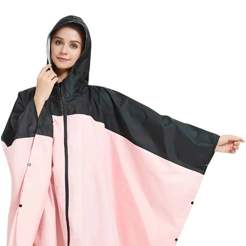 Poncho pluie bicolore - Image 2