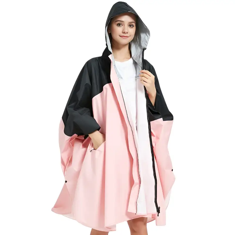 Poncho pluie bicolore - Image 4