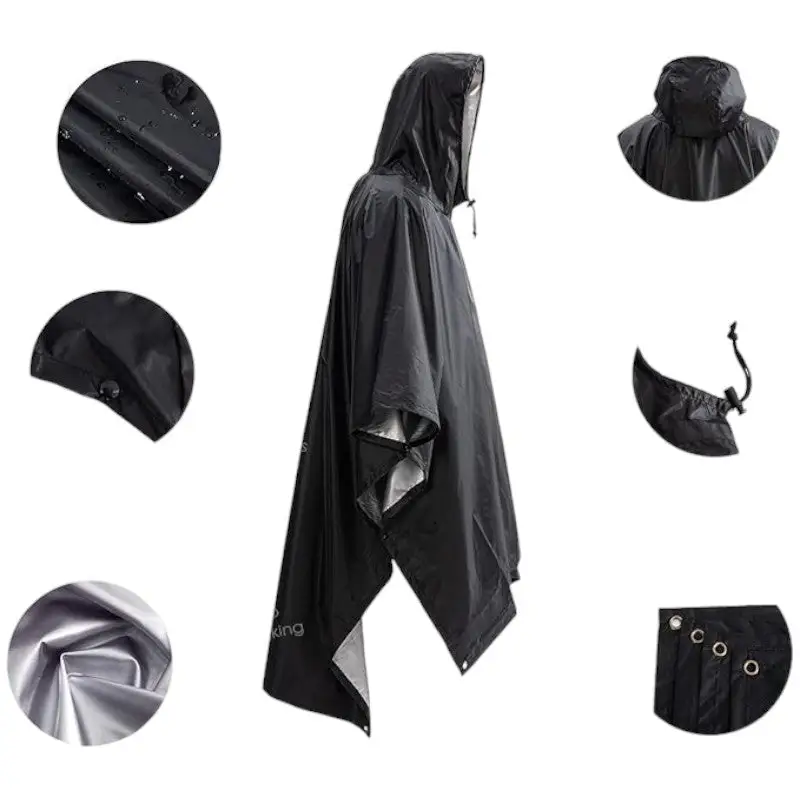Poncho randonnée respirant - Image 4