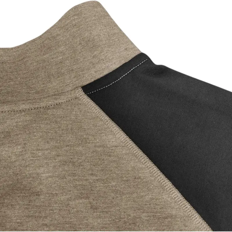 Pull militaire kaki homme - Image 6