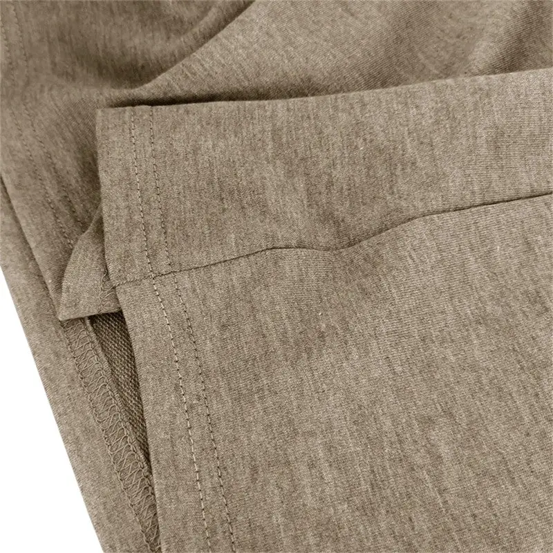 Pull militaire kaki homme - Image 7