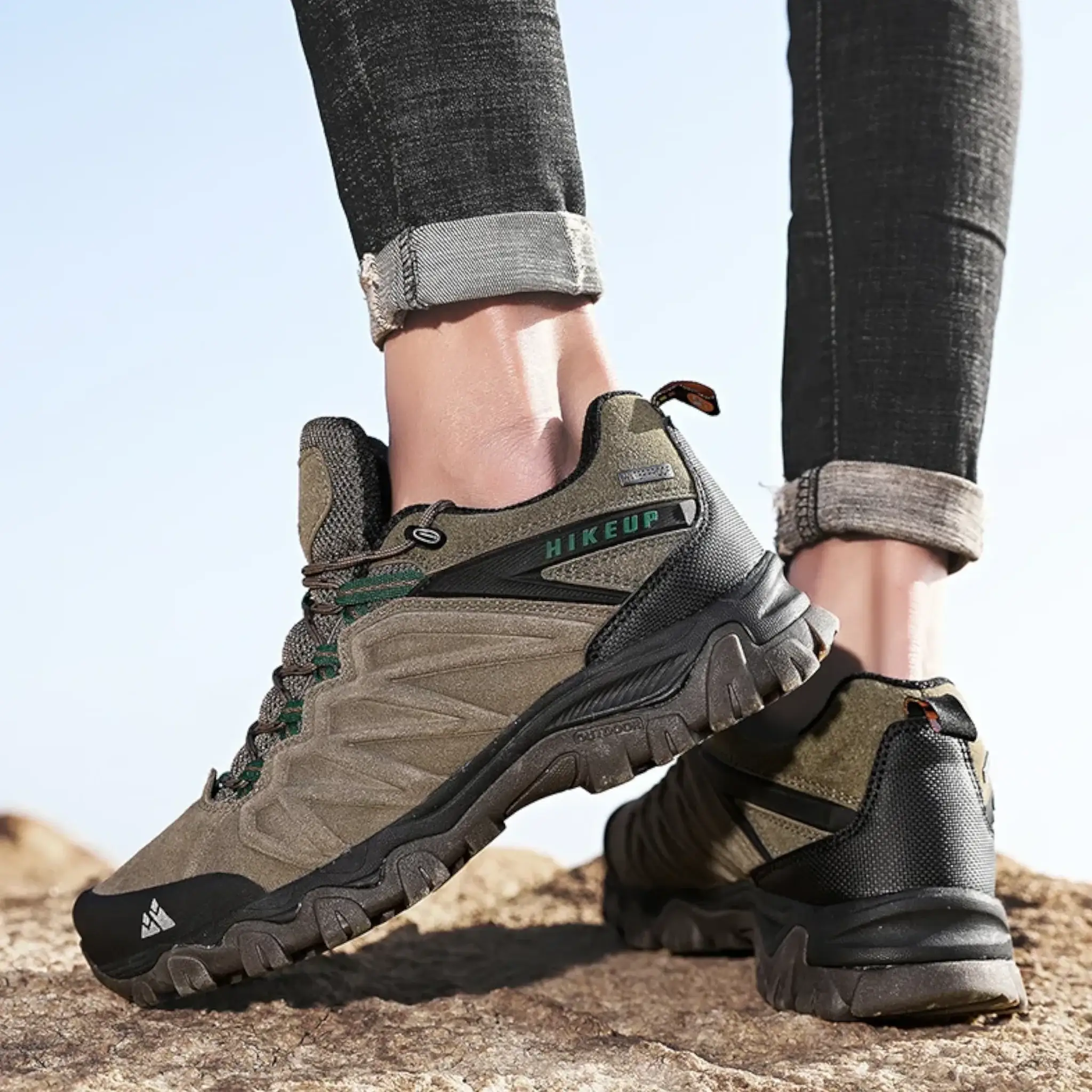Chaussures de randonnée homme hikeup - Basses Outdoor - Image 6