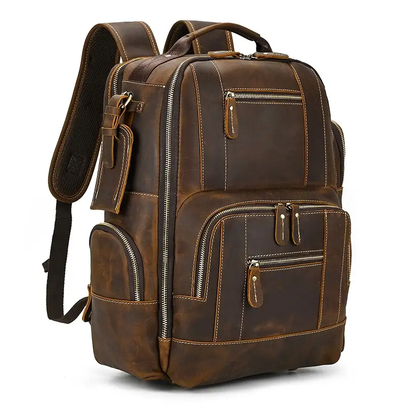 Sac a dos cuir militaires - Image 2