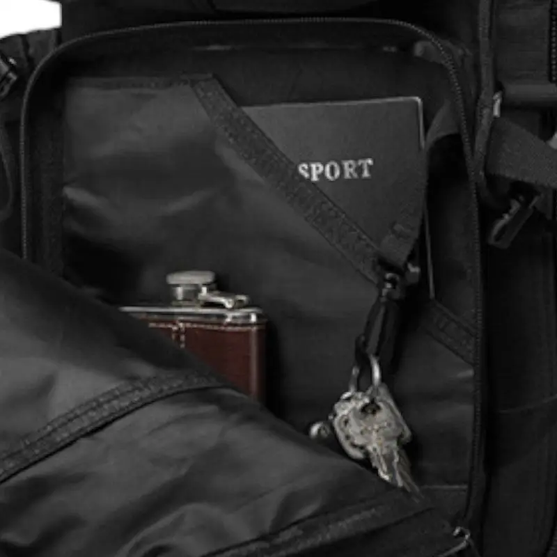 Sac a dos noir militaires - Image 10