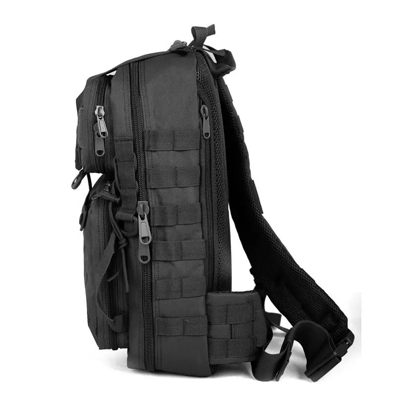 Sac a dos noir militaires - Image 2