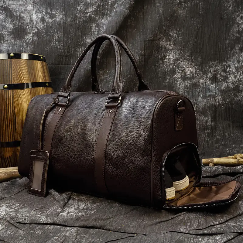 Sac cuir voyage - Image 2
