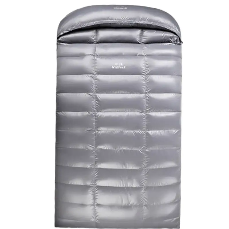 Sac de couchage double duvet