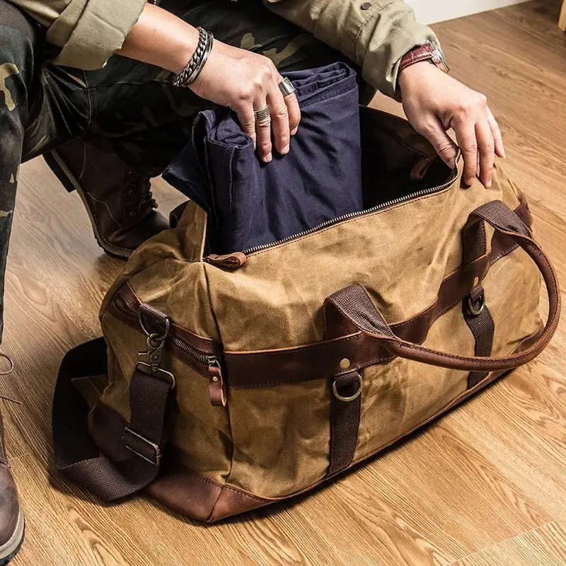 Sac voyage ancien - Image 6