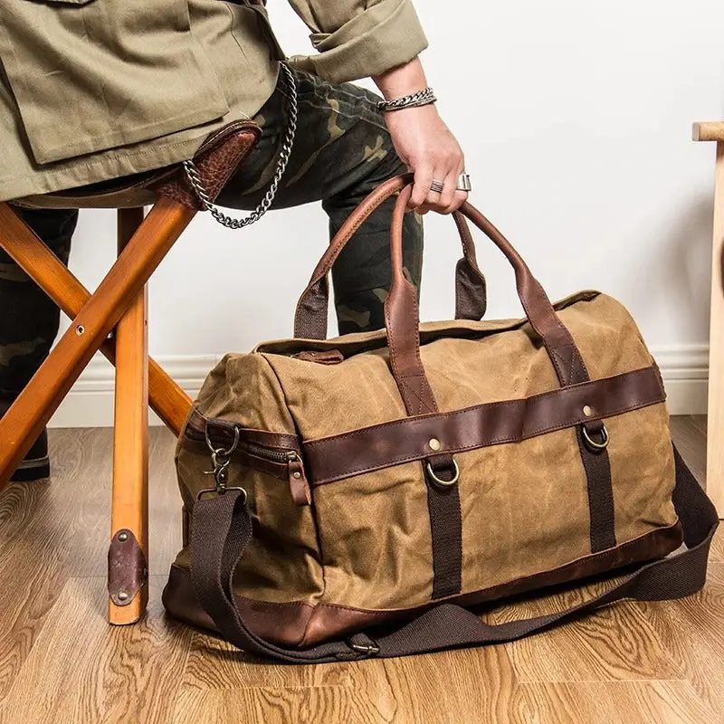 Sac voyage ancien - Image 7