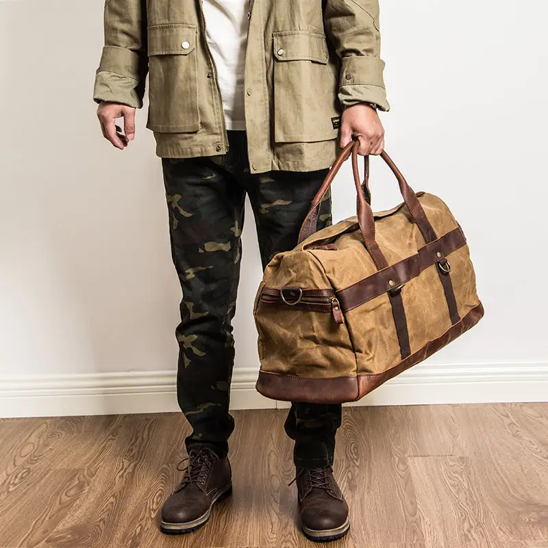 Sac voyage ancien - Image 8