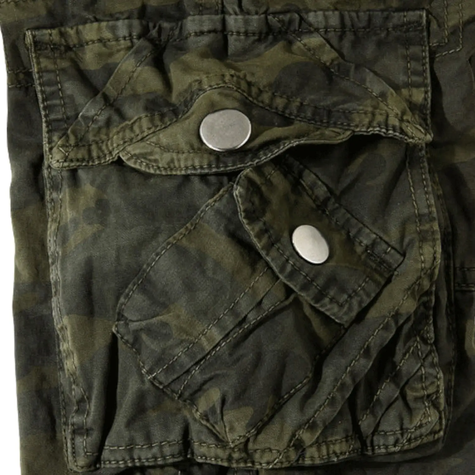 SHORT MILITAIRE - CAMOUFLAGE HIVER - Image 6