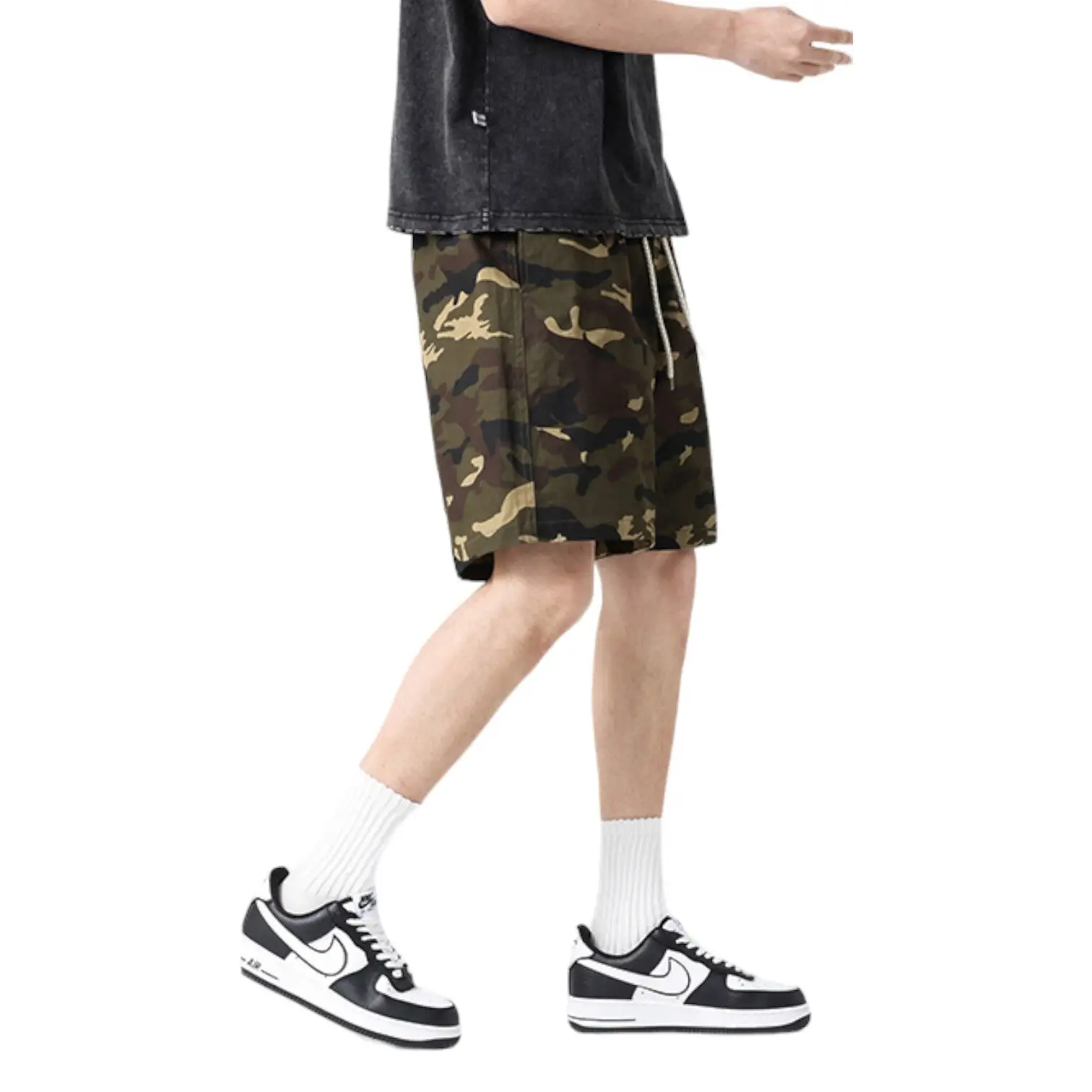 SHORT MILITAIRE EN COTON SOUPLE - Image 15