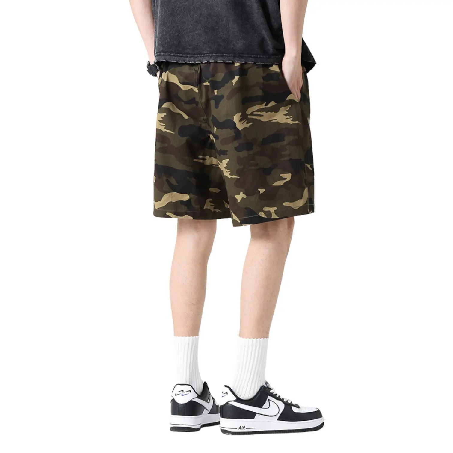 SHORT MILITAIRE EN COTON SOUPLE - Image 17