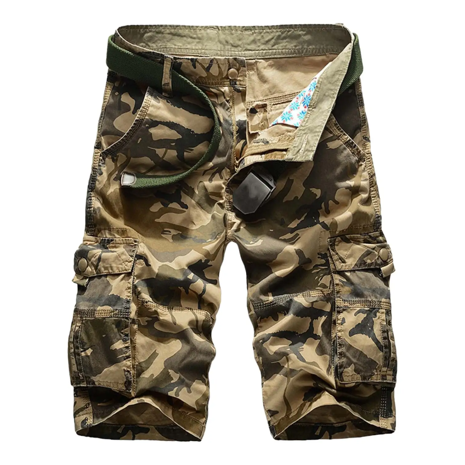 SHORT MILITAIRE - LONGUEUR GENOUX - Image 15