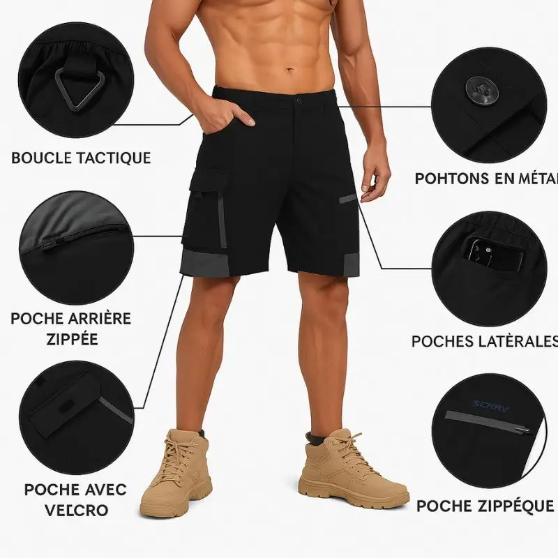 Short randonnée homme léger - Image 3
