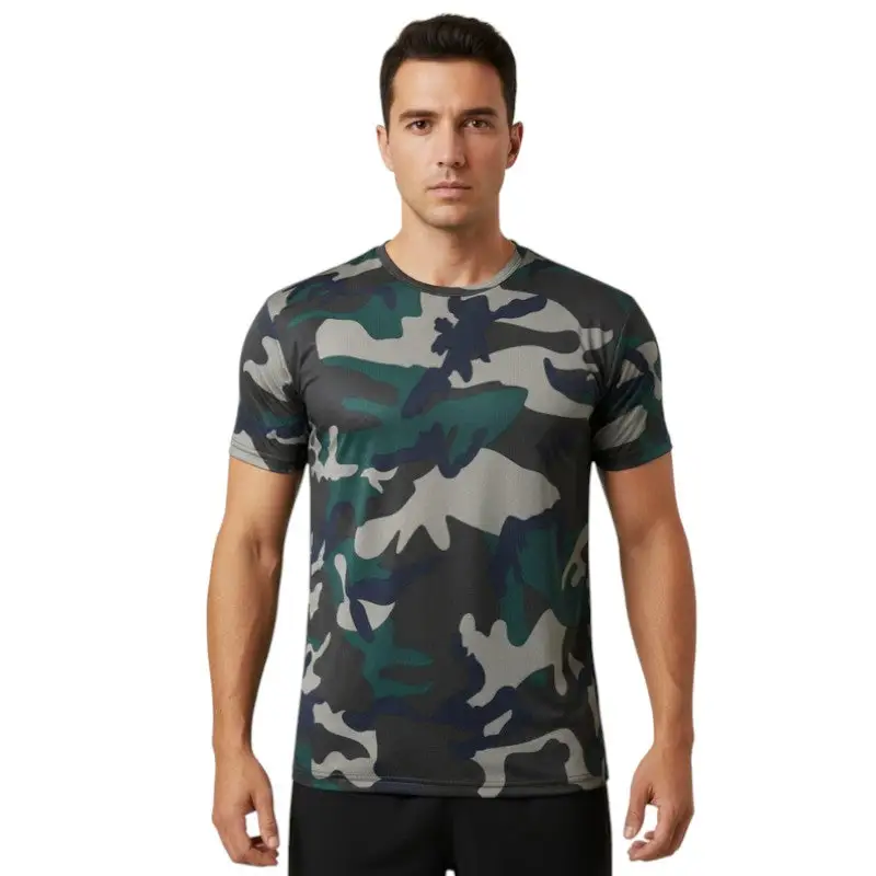 T-shirt camouflage homme - Image 12
