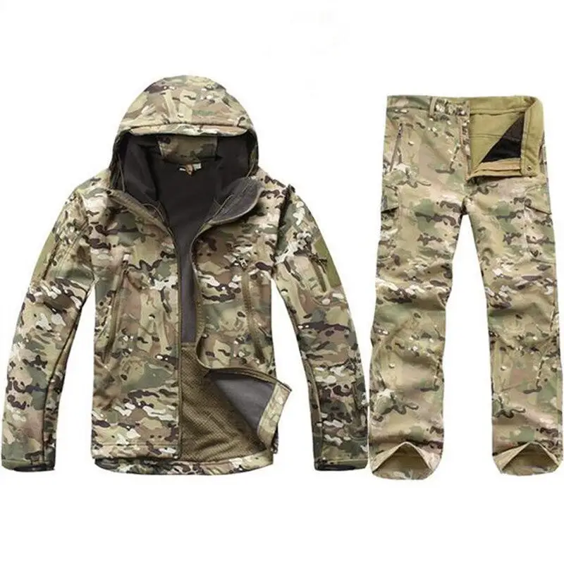 TENUE DE CHASSE - ENSEMBLE TACTIQUE VESTE À CAPUCHE ET PANTALON - Image 20
