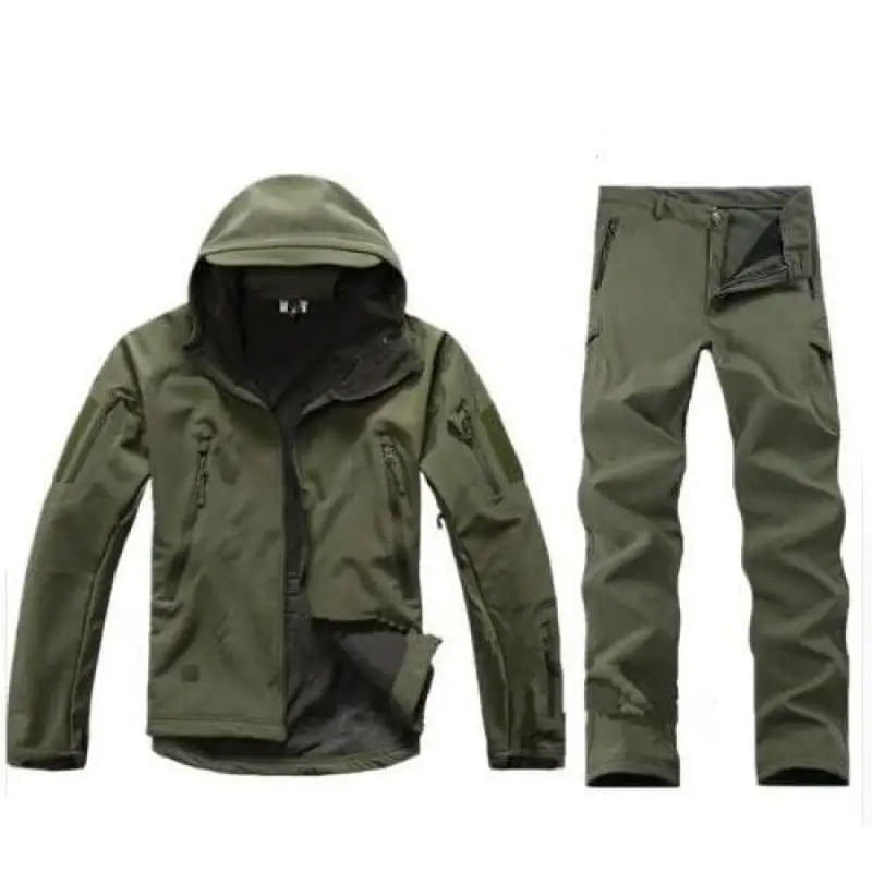 TENUE DE CHASSE - ENSEMBLE TACTIQUE VESTE À CAPUCHE ET PANTALON - Image 23