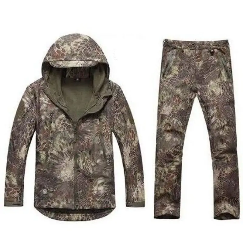 TENUE DE CHASSE - ENSEMBLE TACTIQUE VESTE À CAPUCHE ET PANTALON - Image 24