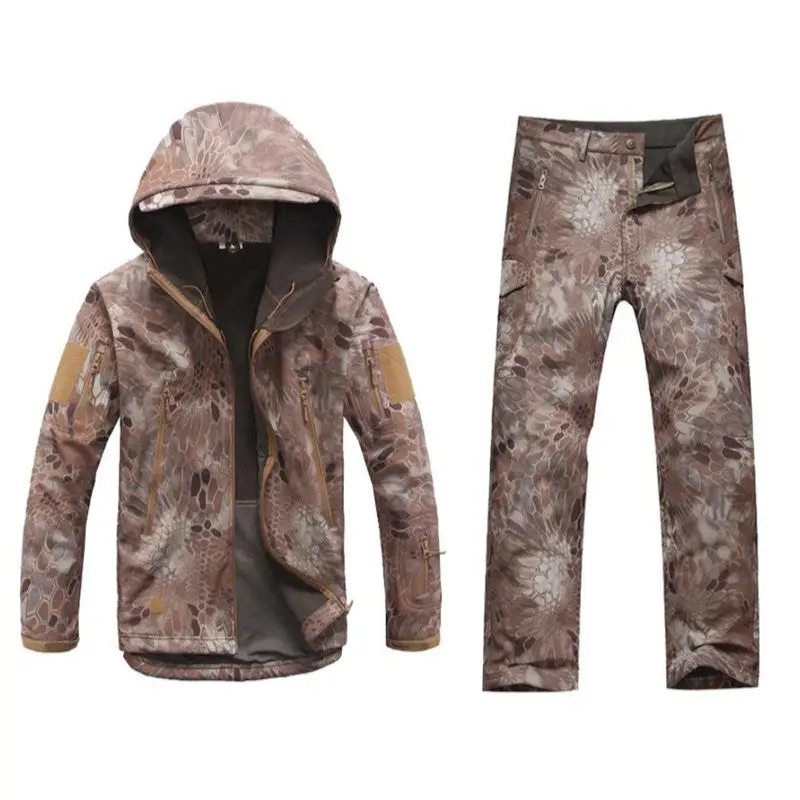 TENUE DE CHASSE - ENSEMBLE TACTIQUE VESTE À CAPUCHE ET PANTALON - Image 25