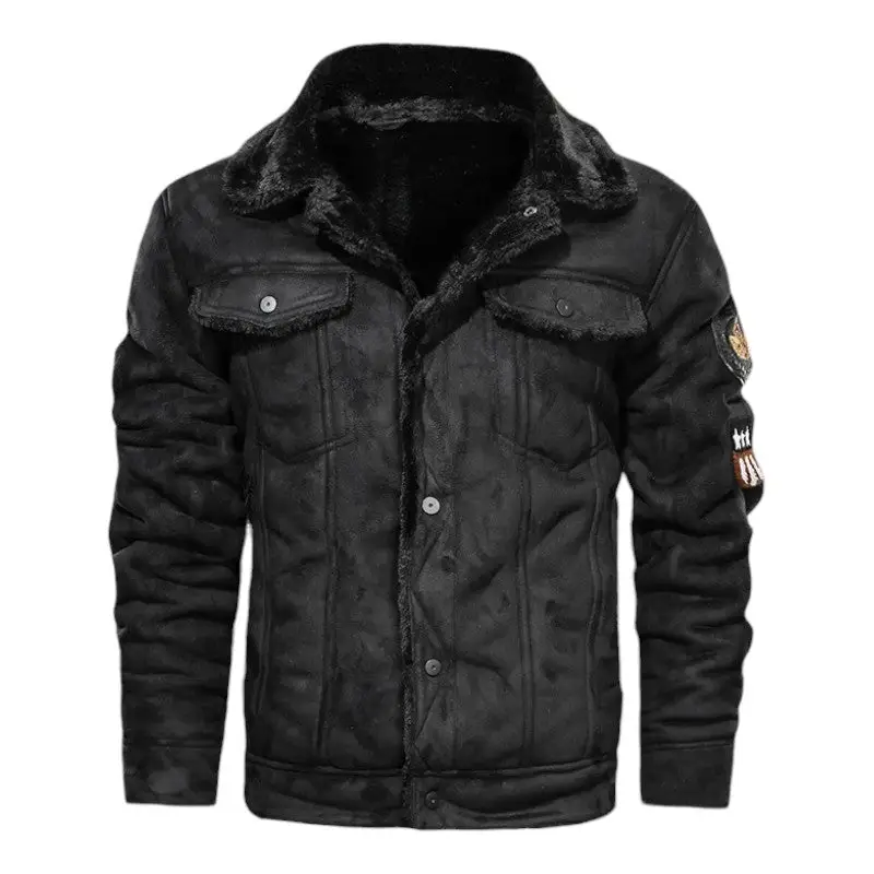 Veste aviateur homme imitation cuir - Image 25
