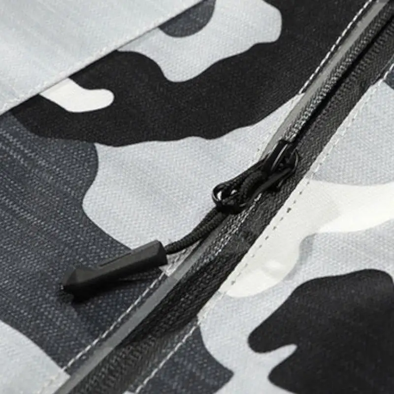 Veste chauffante camouflage multicolore - Image 9