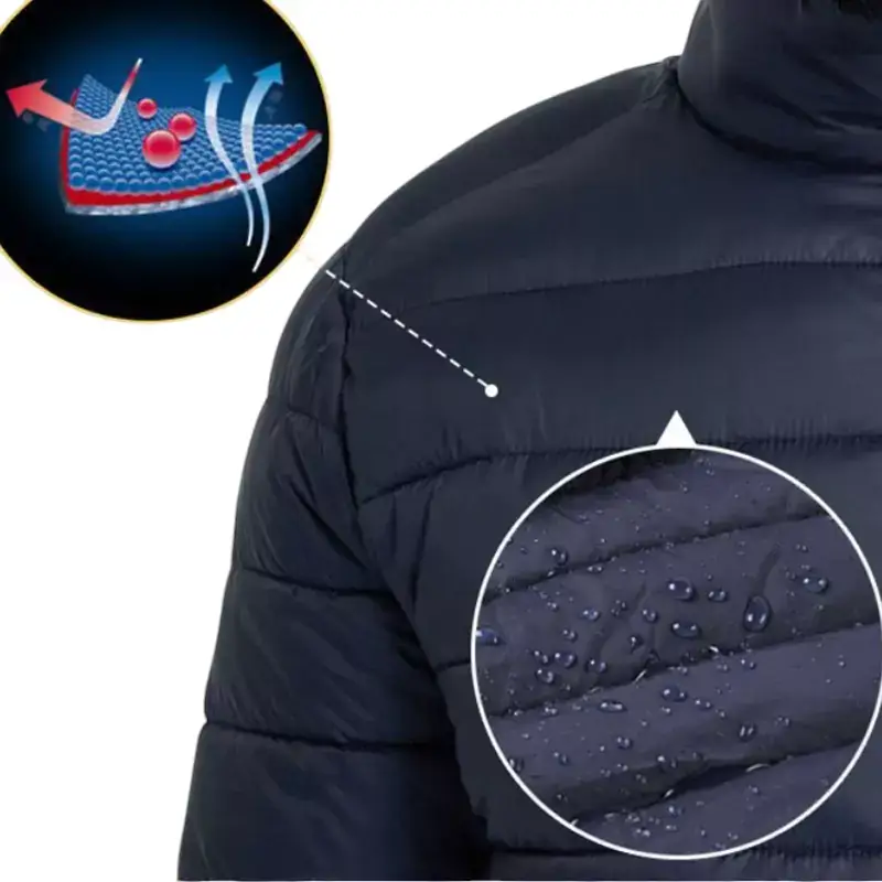 Veste chauffante usb femme 11 zones - Image 16