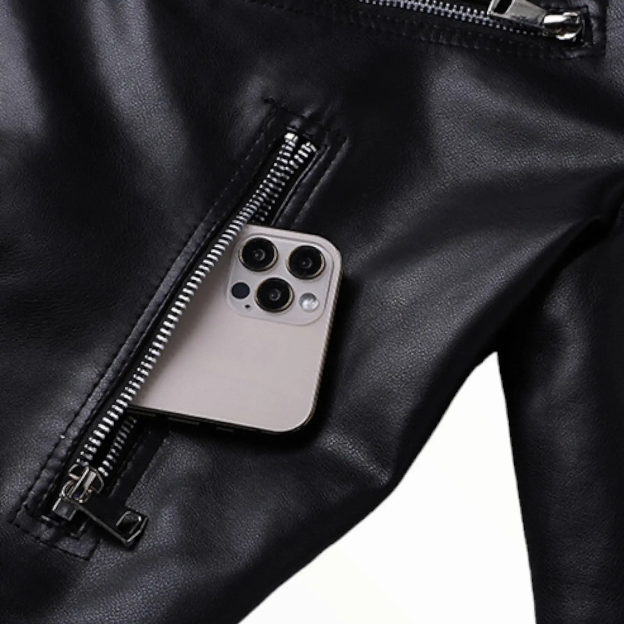 Veste légère militaire femme noire - Image 9