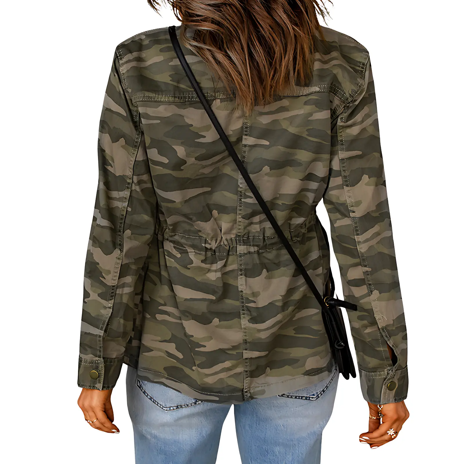 Veste militaire femme chic - Image 4