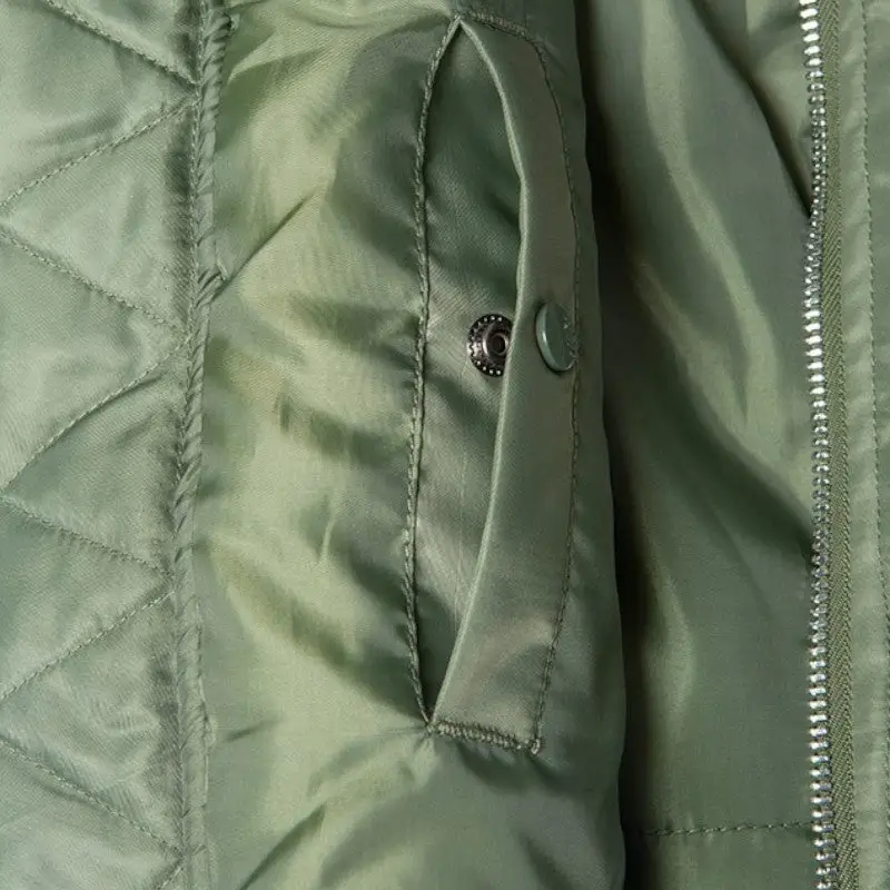 Veste militaire femme tendance hiver - Image 9