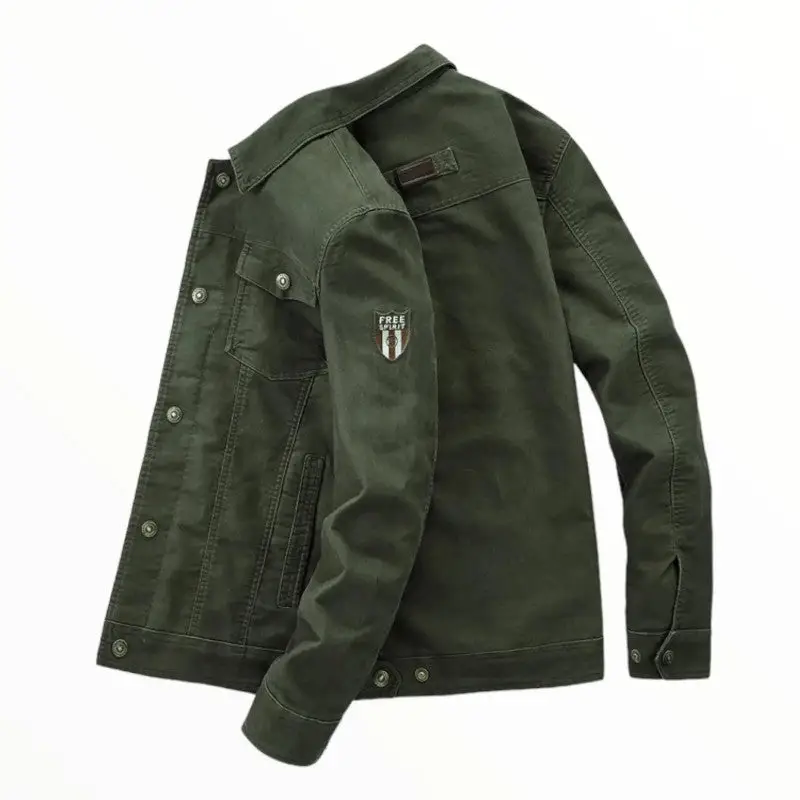 Veste militaire homme été - Image 3