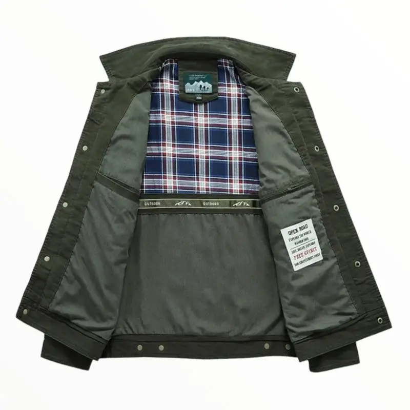 Veste militaire homme été - Image 4
