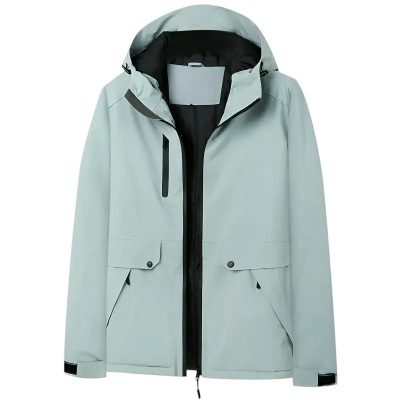Veste randonnée imperméable vert menthe