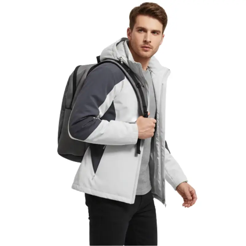 Veste softshell femme imperméable en coton avec isolation en graphène - Image 8