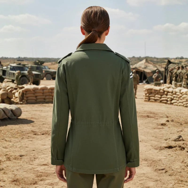 Veste style militaire femme - Image 6
